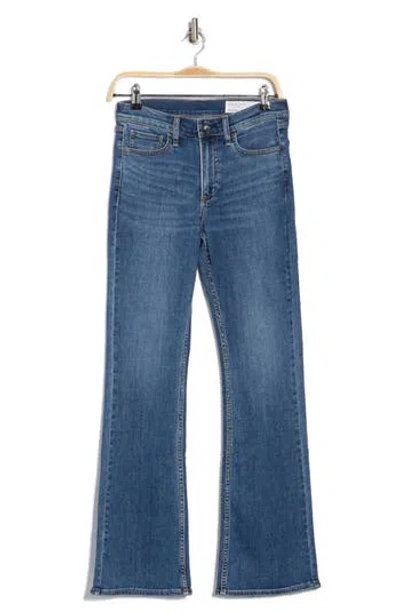 Rag & Bone Piper Mid Rise Full Length Bootcut Jeans In Mediumwash