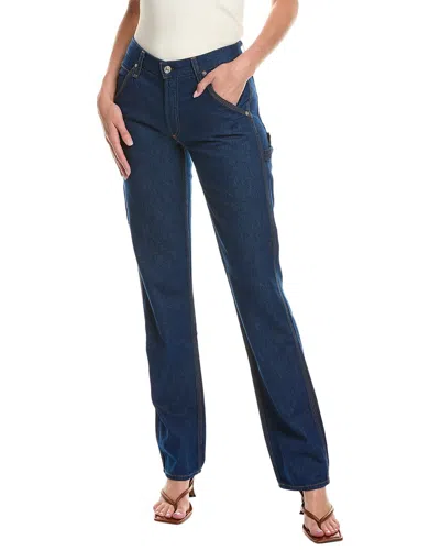 Rag & Bone Piper Rinse Carpenter Straight Jean In Blue