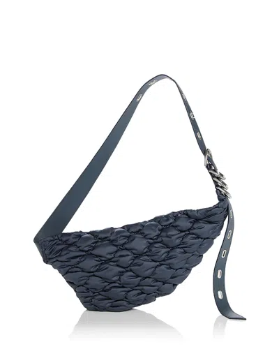Rag & Bone Quilted Petra Sling Bag In Slate