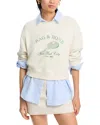 Rag & Bone Rb Raquet Sweatshirt In Ivory