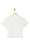 Rag & Bone Rb Enhance Baby Tee In White