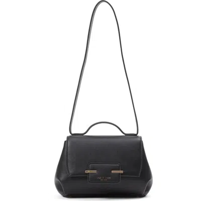Rag & Bone Realm Leather Crossbody Bag In Black
