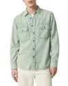 Rag & Bone Denim Cpo Button-up Shirt In Green