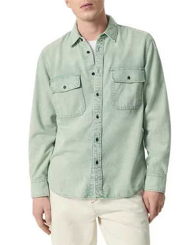 Rag & Bone Men's Featherweight Denim Overshirt In Blue-gray