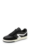 Rag & Bone Retro Court Sneaker In Black/white
