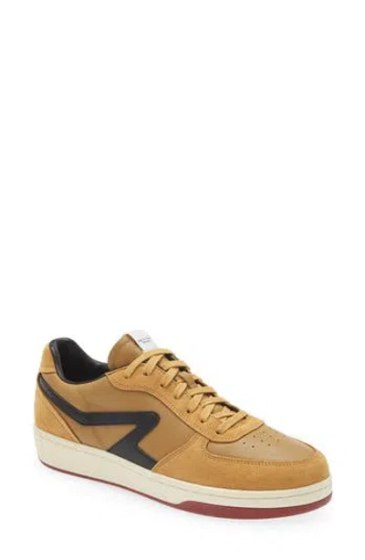 Rag & Bone Retro Court Sneaker In Mustard/black