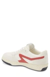 Rag & Bone Retro Court Sneaker In Offwhite/red