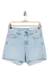 Rag & Bone Retro High Waist Denim Cutoff Shorts In Hatfield