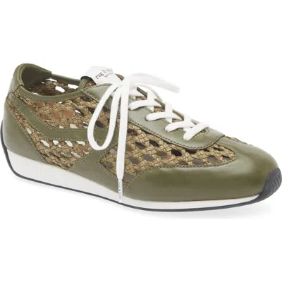 Rag & Bone Women's Retro Running Sneakers In Loden Woven