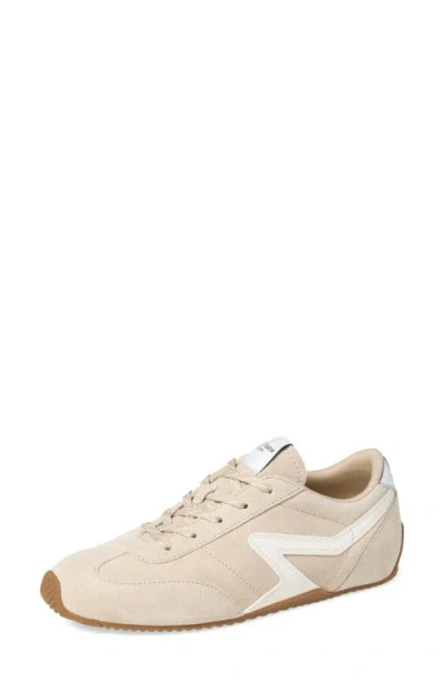 Rag & Bone Retro Runner Slim Ultra Sneakers In Macadamia Suede
