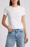 Rag & Bone Logo Stud T-shirt In White