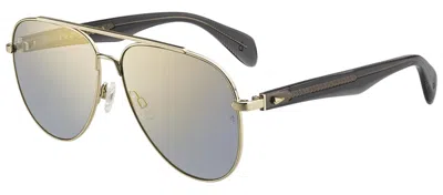 Rag & Bone Rnb5003s Ct 0j5g Aviator Sunglasses In Multi