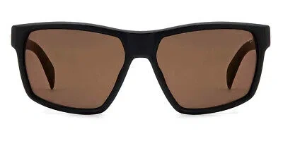 Pre-owned Rag & Bone Rnb5048/s Sunglasses Matte Black Brown Gold Mirrored 58mm