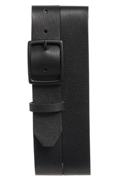 Rag & Bone Rugged Belt In Blk