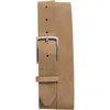 Rag & Bone Rugged Genuine Suede Belt In Camelsd