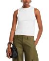 Rag & Bone The Essential Twist Tank In White