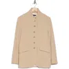 Rag & Bone Sadie Long Blazer In Beige