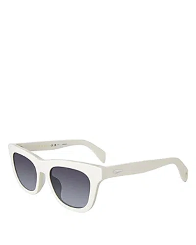 Rag & Bone Safilo Cat Eye Sunglasses, 52mm In White