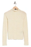 Rag & Bone Sasha Long Sleeve Knit Top In Ivory Floral