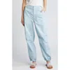 Rag & Bone Savannah High Waist Twill Utility Pants In Light Blue