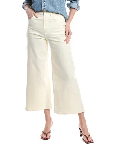 Rag & Bone Serena Crop Ecru Wide-leg Jean In White