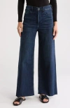 Rag & Bone Sofie High Waist Wide Leg Jeans In Darkwash