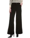 Rag & Bone Serena Wide Leg Chino In Black