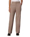 Rag & Bone Shea Plaid Stretch Wool Straight Leg Pants In Camel Plaid
