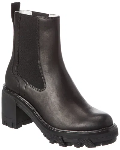 Rag & Bone Shiloh Mid Leather Chelsea Boot In Black