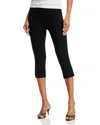 Rag & Bone Simone Ponte Pull-on Capri Pants In Black