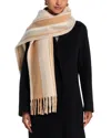 Rag & Bone Siobhan Scarf In Tan/brown