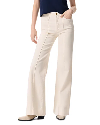 Rag & Bone Skylar High-rise Trouser Jeans In Ecru