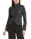 Rag & Bone Slade Crop Jacquard Wool-blend Jacket