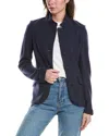 Rag & Bone Slade Japanese Wool Blazer In Blue