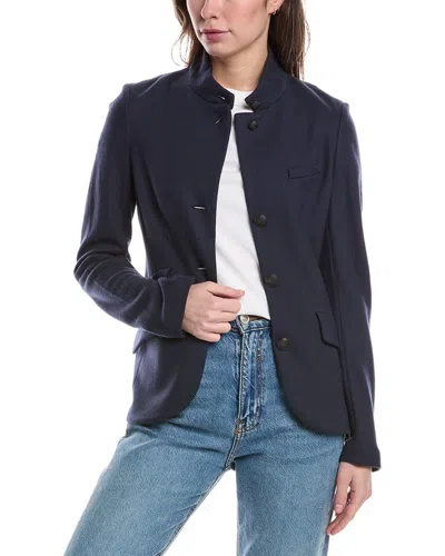 Rag & Bone Slade Japanese Wool Blazer In Blue
