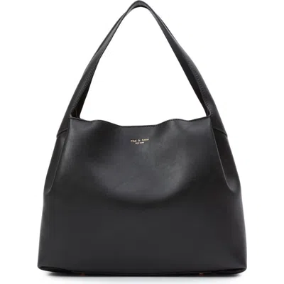 Rag & Bone Slade Leather Tote In Black