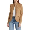 Rag & Bone Slade Brushed Wool-jersey Blazer In Camel