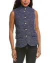 Rag & Bone Slade Vest In Blue