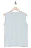 Rag & Bone Slub Muscle Tank In Cloud Blue