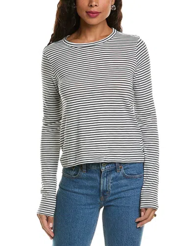 Rag & Bone Slub T-shirt In White