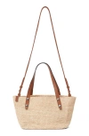 Rag & Bone Small Daily Straw Tote In Natural