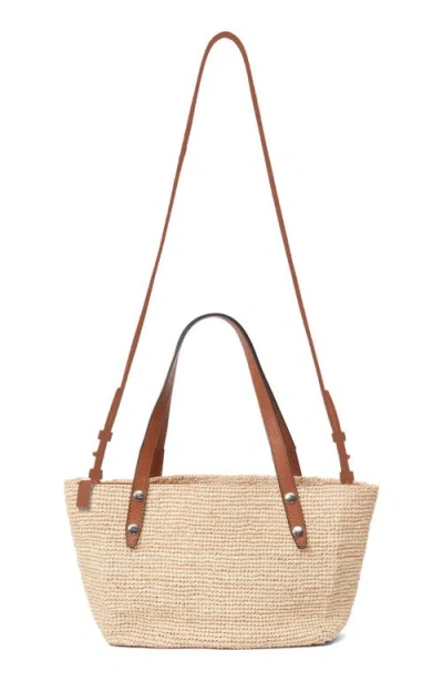 Rag & Bone Small Daily Straw Tote In Natural