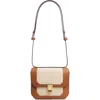 Rag & Bone Small Max Canvas & Leather Crossbody Bag In Natural