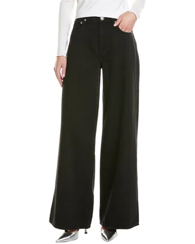 Rag & Bone Sofie Demi Ultra High-rise Wide Leg Jean In Black