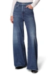 Rag & Bone Miramar Sofie High Waist Ankle Wide Leg Sweatpant Jeans In Grove