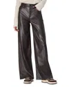 Rag & Bone Sofie Faux-leather Pants In Dark Brown