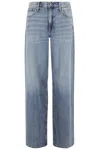 Rag & Bone Featherweight Sofie High Rise Full Lenght Wide In Blue