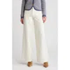 Rag & Bone Sofie Featherweight Wide Leg Jeans In Ecru