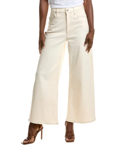 Rag & Bone Sofie Flexi Ecru Ultra High-rise Wide Leg Jean In White