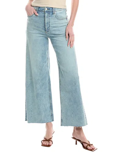 Rag & Bone Sofie Flexi Lou Ultra High-rise Wide Leg Jean In Blue